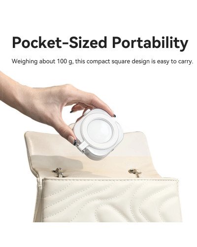 TELESIN RGB Light Mobile Phone Magnetic Ice Cube Lamp