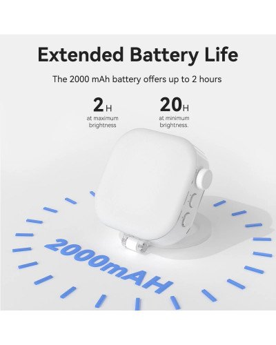 TELESIN RGB Light Mobile Phone Magnetic Ice Cube Lamp