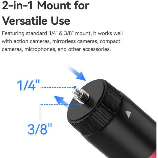 Ulanzi AT-01 1.5m Extendable Light Stand Tripod with Portable Dolly