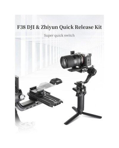 Ulanzi Falcam F38 Quick Release System for DJI RS4 / RS4 PRO / RS3 / RS3 Pro / RS2 / RSC2, Zhiyun weebill 2/S, Crane 2S