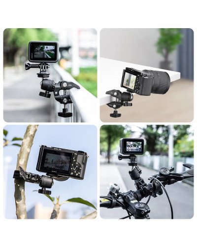 Ulanzi R099 Clamp Mount with Mini Ball Head
