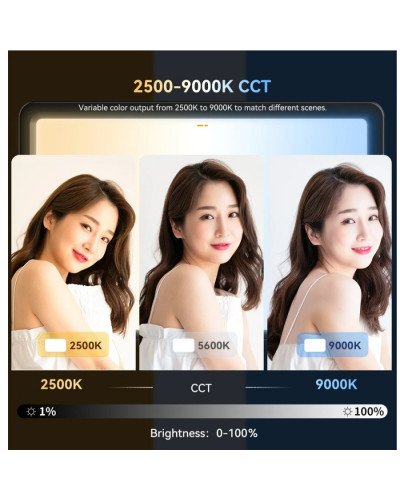 Ulanzi VIJIM VL198 Bi-Color LED Key Light Panel with Remote Control