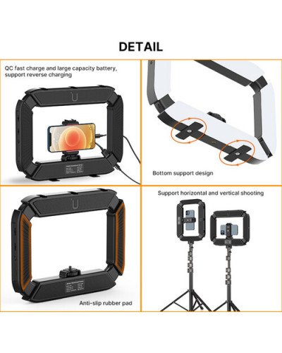 Ulanzi U200 Ring Light Video Rig