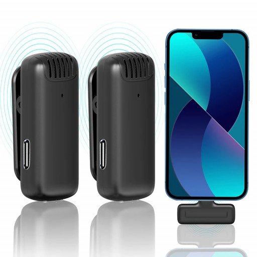 Ulanzi J12 Wireless Lavalier Microphone System (Lightning) Ulanzi J12 Wireless Lavalier Microphone System (Lightning)