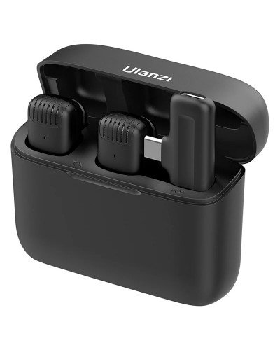 Ulanzi J12 Wireless Lavalier Microphone System (Type-C)