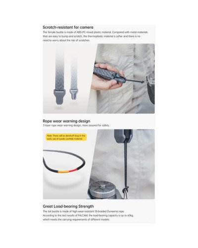 Ulanzi Falcam Maglink Quick Magnetic Buckle Shoulder Strap Pro