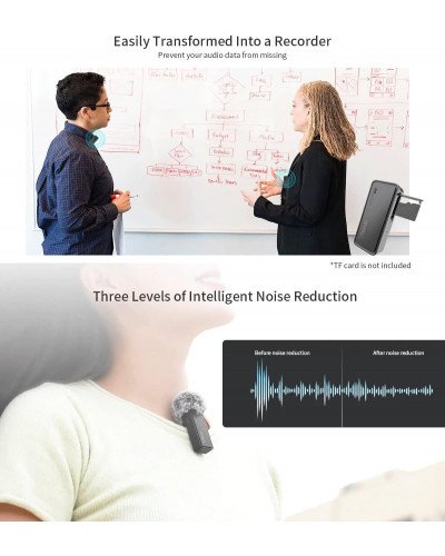 Ulanzi UW-MIC 2.4GHz Wireless Recording Microphone (Type-C)