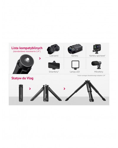 Ulanzi MT-14 Extendable Vlog Desktop Tripod