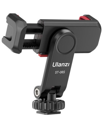 Ulanzi ST-06S Multi-Function Cold Shoe Smartphone Holder
