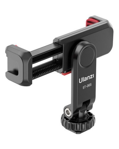 Ulanzi ST-06S Multi-Function Cold Shoe Smartphone Holder Ulanzi ST-06S Multi-Function Cold Shoe Smartphone Holder