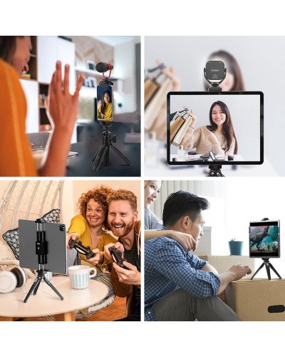 Ulanzi ST-29 Universal Tablet SmartPhone Holder with Cold Shoe Mount Ulanzi ST-29 Universal Tablet SmartPhone Holder with Cold Shoe Mount