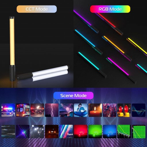 Ulanzi VL119 RGB Tube Light Handheld LED Video Light Wand