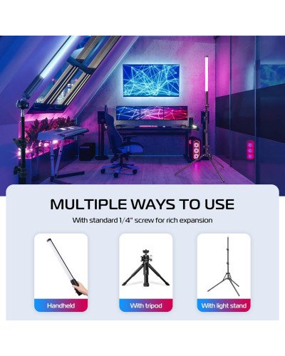 Ulanzi VL119 RGB Tube Light Handheld LED Video Light Wand