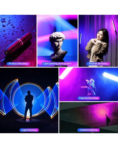 Ulanzi VL119 RGB Tube Light Handheld LED Video Light Wand