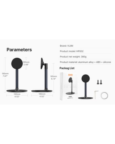 Ulanzi VIJIM HP002 Magnetic iPhone Desk Stand