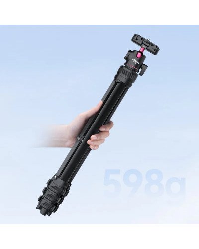 Ulanzi TT-51 Lightweight Travel Tripod with Ball Head Phone Holder