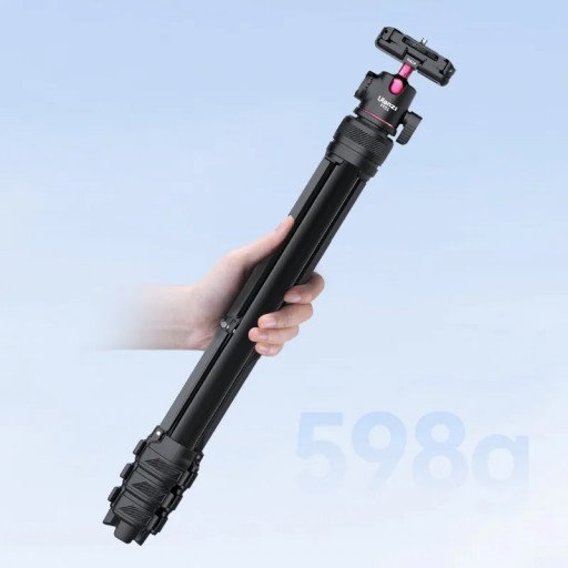 Ulanzi TT-51 Lightweight Travel Tripod with Ball Head Phone Holder
