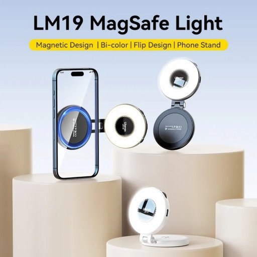 Ulanzi LM19 MagSafe LED Selfie Ring Light (Black)