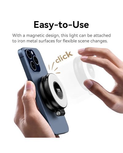 Ulanzi LM19 MagSafe LED Selfie Ring Light (Black)