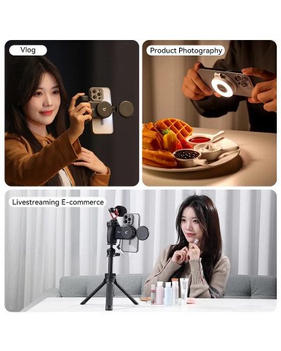 Ulanzi LM19 MagSafe LED Selfie Ring Light (Black)