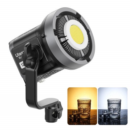 Ulanzi VL-120 Bi-Color 120W V-Mount LED Video Light (With Power Adapter)