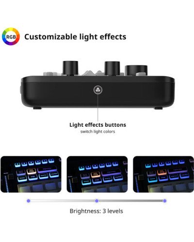 Ulanzi AX01 UCaster Live All-In-One USB-C Audio Interface/Mixer