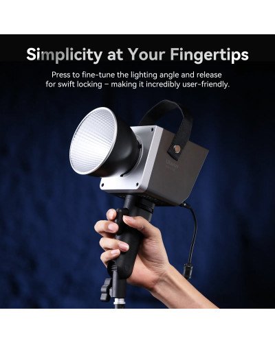 Ulanzi LA03 Universal Light Stand Adapter with Pistol Handle Grip Ulanzi LA03 Universal Light Stand Adapter with Pistol Handle Grip