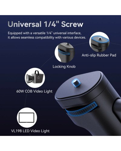 Ulanzi LA03 Universal Light Stand Adapter with Pistol Handle Grip