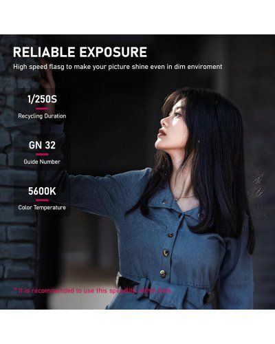 Ulanzi F32 L060GBB2 Compact Camera Flash Speedlite