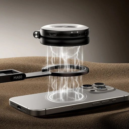 Ulanzi MA60 Foldable Magnetic Phone Tripod (Silver)