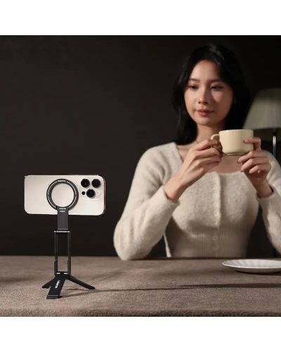Ulanzi MA60 Foldable Magnetic Phone Tripod (Orange)