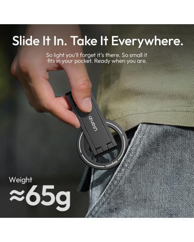 Ulanzi MA60 Foldable Magnetic Phone Tripod (Orange)