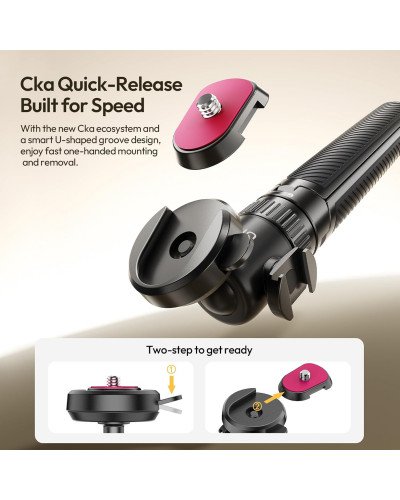 Ulanzi MT90 Cka Quick-Release Tripod for GoPro Hero Insta360 DJI Osmo Pocket/Action/360 Small Cameras