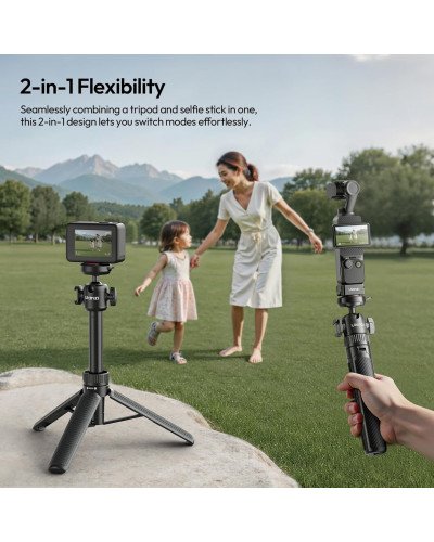 Ulanzi MT90 Cka Quick-Release Tripod for GoPro Hero Insta360 DJI Osmo Pocket/Action/360 Small Cameras