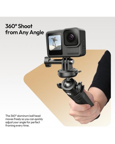 Ulanzi MT90 Cka Quick-Release Tripod for GoPro Hero Insta360 DJI Osmo Pocket/Action/360 Small Cameras