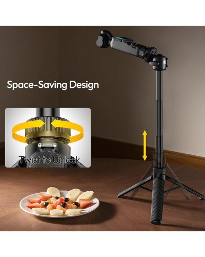 Ulanzi MT90 Cka Quick-Release Tripod for GoPro Hero Insta360 DJI Osmo Pocket/Action/360 Small Cameras