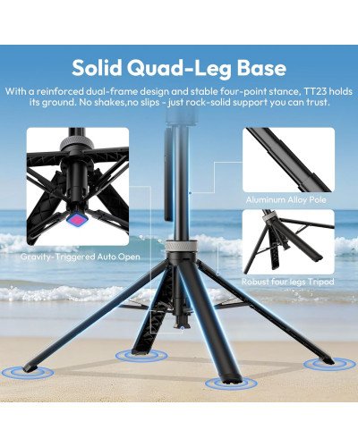Ulanzi TT23 Auto Face Tracking Tripod and Selfie Stick