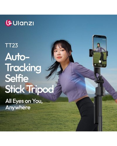 Ulanzi TT23 Auto Face Tracking Tripod and Selfie Stick