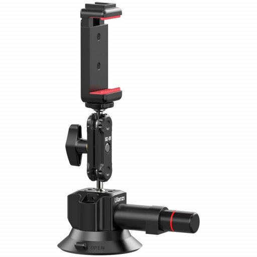 Ulanzi SC-01 Heavy-Duty Suction Cup Mount for Camera/Phone (3")