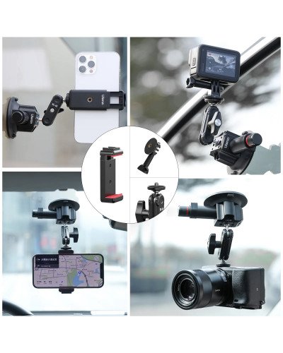 Ulanzi SC-01 Heavy-Duty Suction Cup Mount for Camera/Phone (3")
