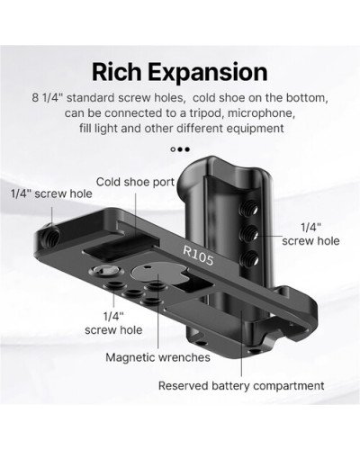 Ulanzi R105 L-Bracket for Sony ZV-1F or ZV-1 II (Black)