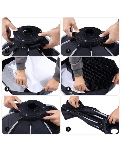 Ulanzi 40cm Quick Release Octagonal Softbox with Mini Bowens Mount