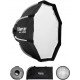 Ulanzi 60cm Quick Release Octagonal Softbox with Mini Bowens Mount