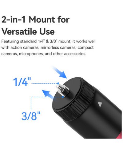 Ulanzi AT-01 1.5m Extendable Selfie Light Stand Tripod