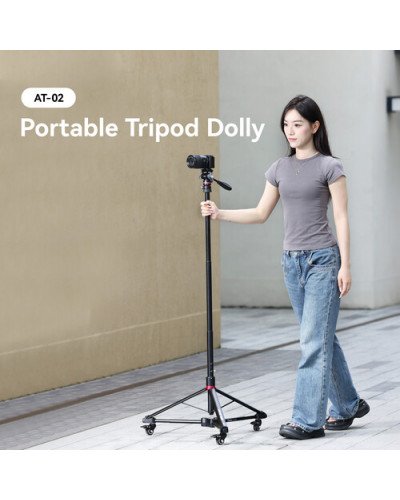 Ulanzi AT-02 Portable Tripod Dolly Ulanzi AT-02 Portable Tripod Dolly