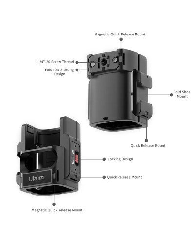 Ulanzi PK-06 Expansion Adapter for DJI Osmo Pocket 3