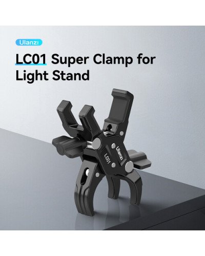 Ulanzi LC01 Super Clamp for Light Stand Ulanzi LC01 Super Clamp for Light Stand