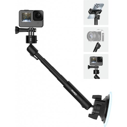 Ulanzi ZJ01 Magnetic Suction Cup Mount For Action Camera Smartphone