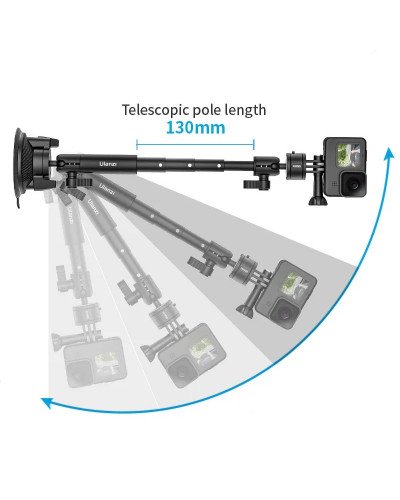 Ulanzi ZJ01 Magnetic Suction Cup Mount For Action Camera Smartphone Ulanzi ZJ01 Magnetic Suction Cup Mount For Action Camera Smartphone