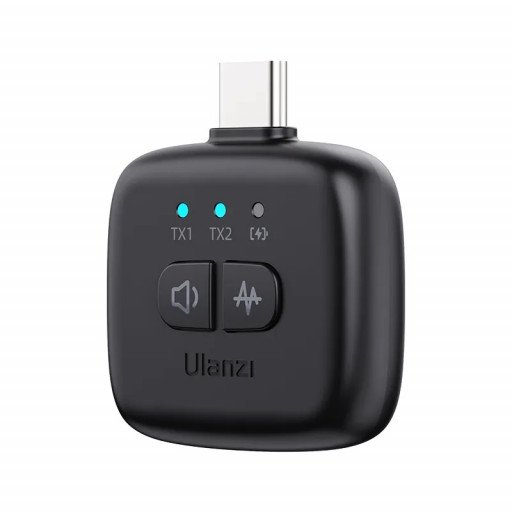 Ulanzi A30 Wireless Lavalier Tiny Microphone System with Type C & Lightning Connector